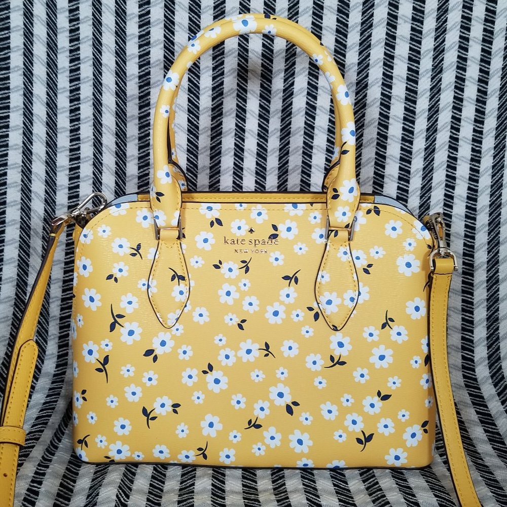 Darcy Fleurette Kate Spade Small Satchel Floral - Picture 1 of 12